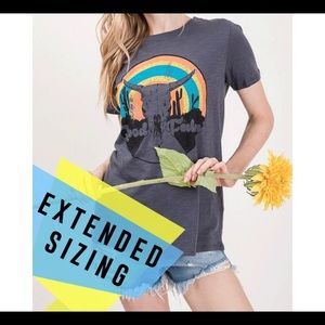 “Good Feeling” Graphic Top